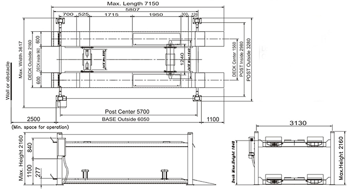 Measurements SL6000