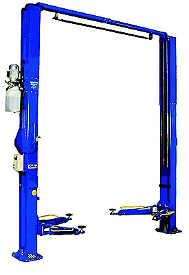Bulletpro JL35A - two post clear floor hoist