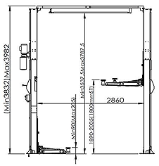Hoist Dimensions 2